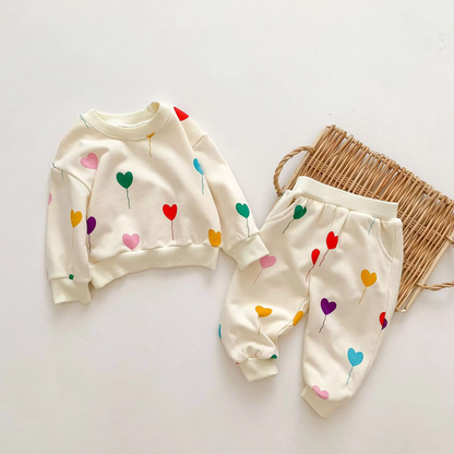 Cozy Baby Love Printed Set