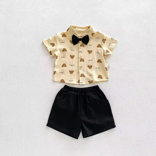 Playful Comfort for Your Little Explorer. Teddy set for Boys