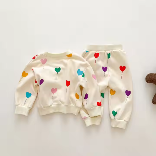 Cozy Baby Love Printed Set