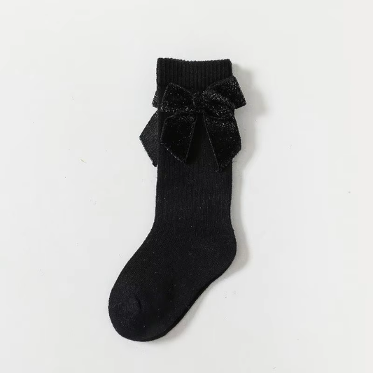 Sparkling Comfort: Cinderella Socks- Black