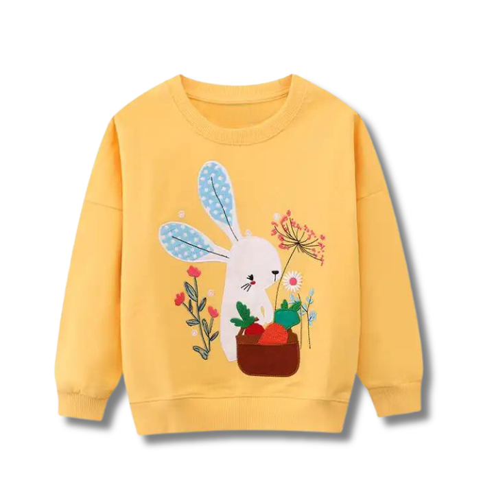 Elevate Your Child's Wardrobe with Our Yellow Sweatshirt: Cozy, Cute, and Sustainable