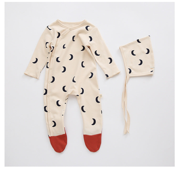 Organic Cotton Jumpsuits for Babies - Moonlight