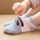 Cute and Breathable Kid's Mesh Cotton Ankle Socks (Pack of 5)