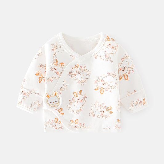 Elevate Your Baby's Style with Our Newborn Pure Cotton Top- Bunny