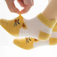 Cute and Breathable Kid's Mesh Cotton Ankle Socks (Pack of 5)