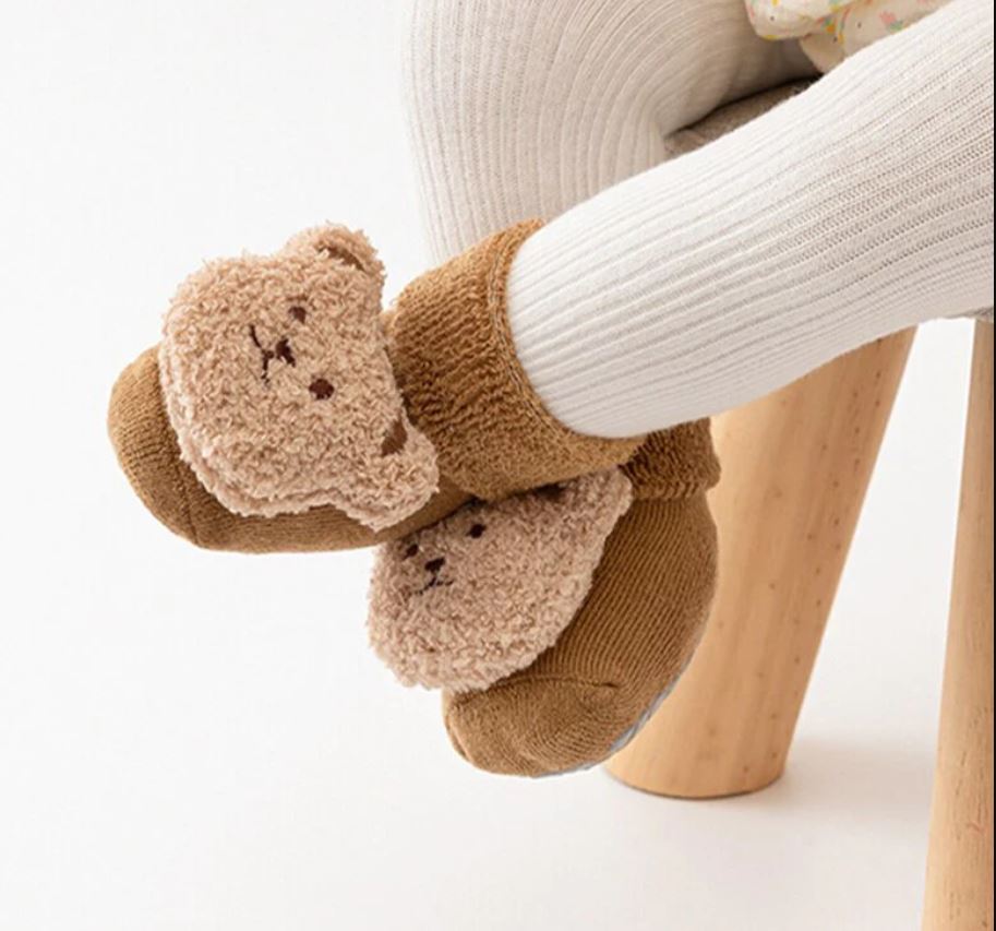 Thickened Fleece Socks for babies Cozy Steps for Your Little Explorer