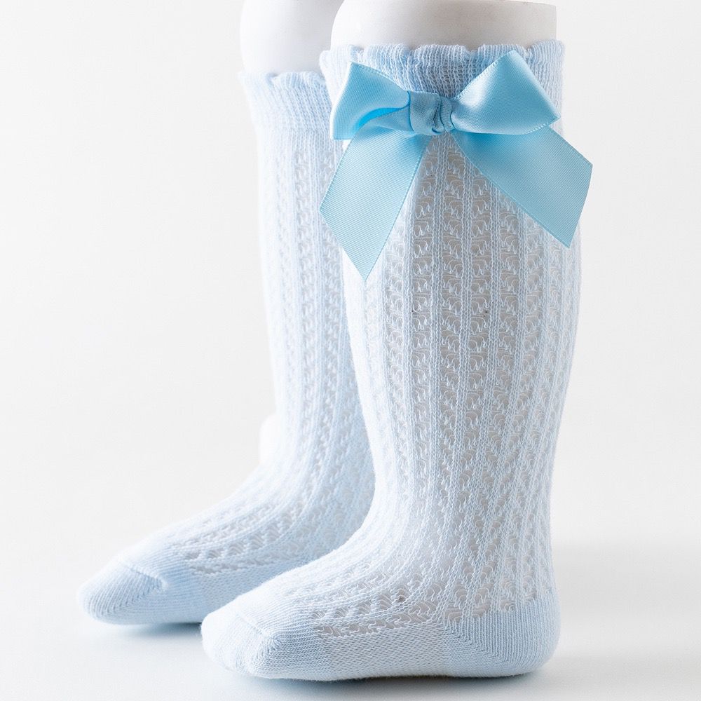 Princess Socks: Elevate Your Baby Girl's Style with Comfort and Elegance - Blue