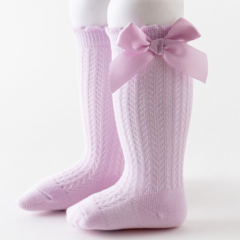 Princess Socks: Elevate Your Baby Girl's Style with Comfort and Elegance - Purple