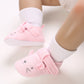 Soft-Sole Cushioned Baby Shoes - Mouse Design