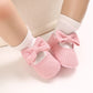 Soft-Sole Cushioned Baby Shoes with a cute bow