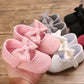 Soft-Sole Cushioned Baby Shoes with a cute bow