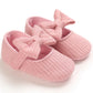 Soft-Sole Cushioned Baby Shoes with a cute bow