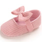 Soft-Sole Cushioned Baby Shoes with a cute bow