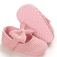 Soft-Sole Cushioned Baby Shoes with a cute bow