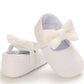 Soft-Sole Cushioned Baby Shoes with a cute bow