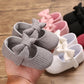 Soft-Sole Cushioned Baby Shoes with a cute bow