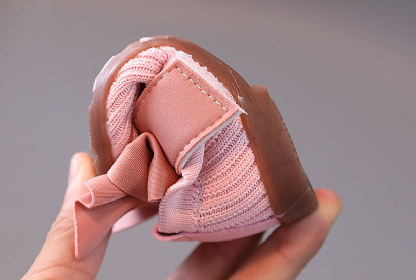 Adorable Baby Party Shoes with a Cute Bow