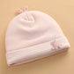 Cozy Organic Cotton Double-Layered Caps for infants