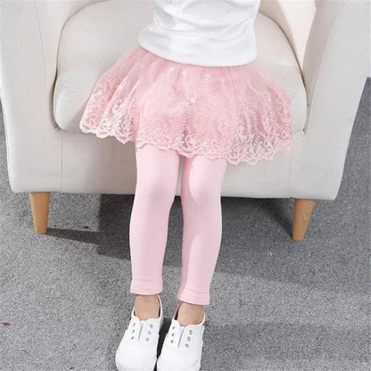 Princess Skirt Leggings - Pink