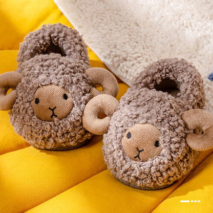 Cute Winter Lamb Shoes for Toddlers - Soft & Safe