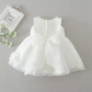 Enchanting and Charming fluffy Satin Frock for Baby Girls