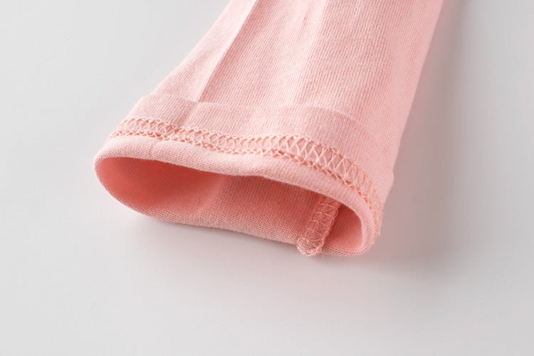 100% Cotton Full Sleeve Tops - Pink Bear Long Sleeve T Shirt Girls' - Crazy Toes ®
