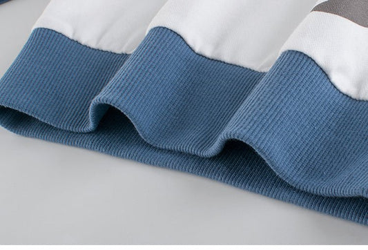 Comfortable Pullover Light Fleece Sweatshirt: Cute Baby Shark Style - Crazy Toes ®
