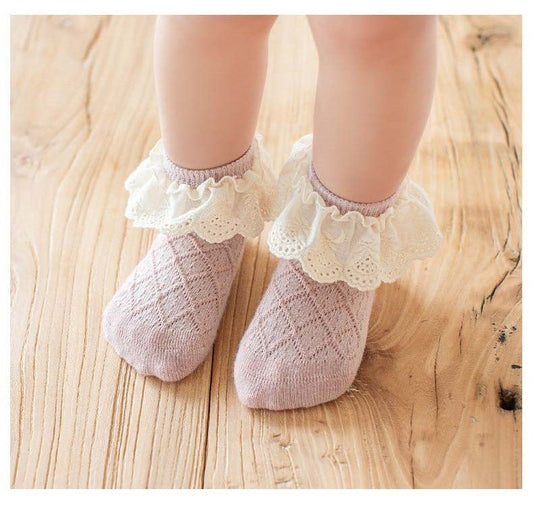 Girls Ruffled Socks: A Perfect Blend of Comfort and Style - Crazy Toes ®