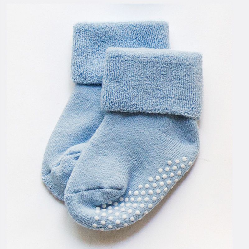 Odeerbi Baby Toddler Socks Cotton Yoga Socks High-grip Socks