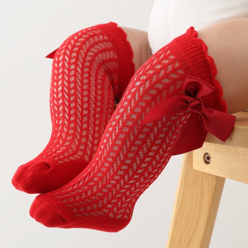 Princess Socks: Elevate Your Baby Girl's Style with Comfort and Elegance - Red - Crazy Toes ®