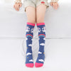 Unicorn Magic: Elevate Your Child's Style with Colorful Knee-High Socks - Blue - Crazy Toes ®